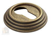 Накладка на ключевой цилиндр RUCETTI RAP-CLASSIC-L KH OMB Цвет - старая античная бронза